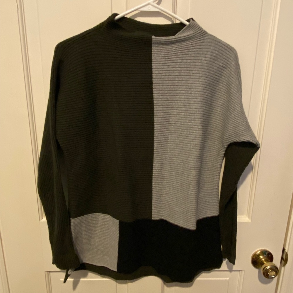 Project Military Block Sweater SIZE SMALL